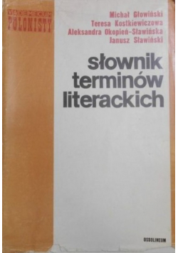 Słownik terminów literackich
