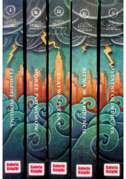 Percy Jackson i bogowie olimpijscy Tom 1 do 5