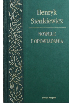 Sienkiewicz Nowele i opowiadania