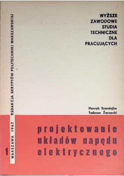 Projektowanie układów napędu elektrycznego