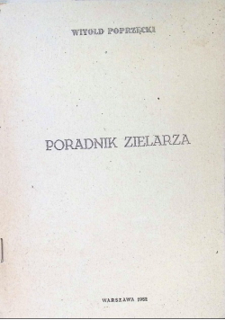 Poradnik zielarza