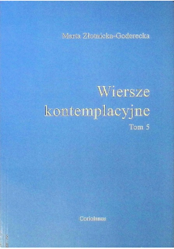 Wiersze kontemplacyjne Tom 5