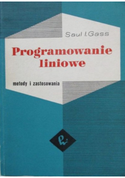 Programowanie liniowe