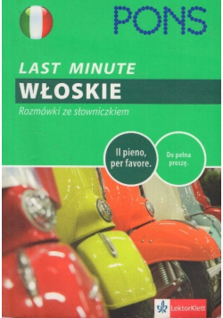 Last Minute Włoskie rozmówki ze słowniczkiem