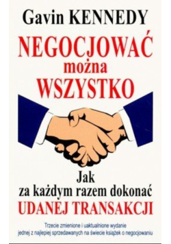 Negocjować można wszystko