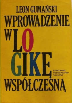 Wprowadzenie w logikę współczesną
