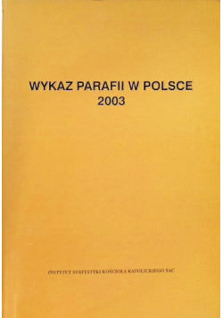 Wykaz parafii w Polsce 2003