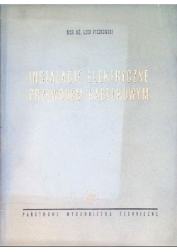 Instalacje Elektryczne Przewodem Kabelkowym