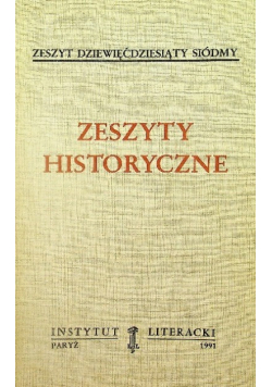 Zeszyty historyczne Tom 45