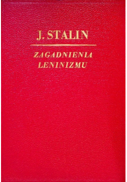 Zagadnienia leninizmu
