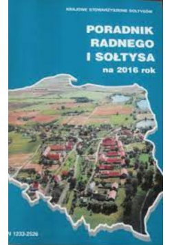 Poradnik radnego i sołtysa na 2016 rok