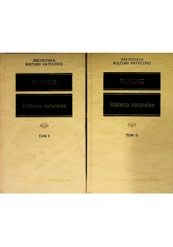 Historia naturalna Tom I i II