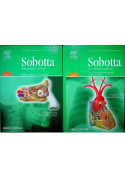Sobotta Atlas anatomii człowieka Tom 1 i 2