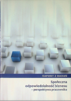 Społeczna odpowiedzialność biznesu- perspektywa pracownika