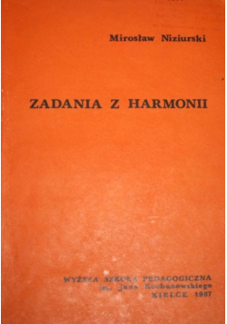 Zadania z harmonii