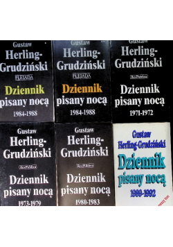 Dziennik pisany nocą Tom 1 do 6