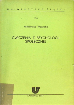 Ćwiczenia z psychologii społecznej