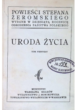 Uroda życia Tom 1 i 2 1928 r.