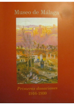 Museo de Malaga. Primeras donaciones