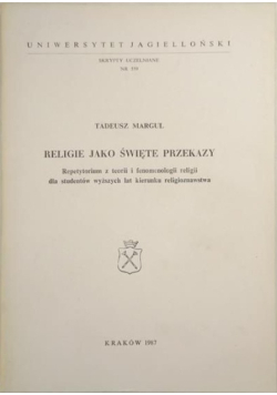 Religie jako święty przekaz