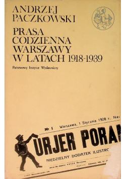 Prasa codzienna Warszawy w latach 1918 - 1939