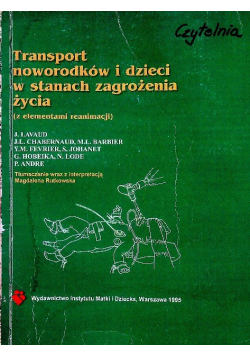 Transport noworodków i dzieci w stanach zagrożenia życia