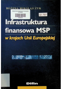 Infrastruktura finansowa MSP