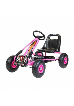 Gokart na pedały Razor różowy
