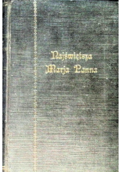 Najświętsza Marja Panna 1934 r.