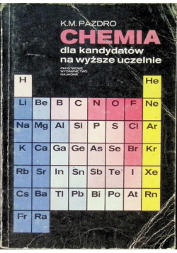 Podstawy chemii: dla kandydatów na wyższe uczelnie