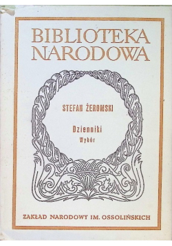 Żeromski Dzienniki wybór