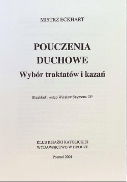 Pouczenia duchowe