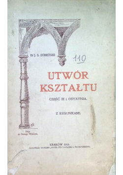 Utwór kształtu Część III 1916 r
