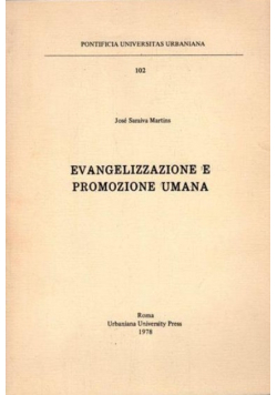Evangelizzazione e promozione umana
