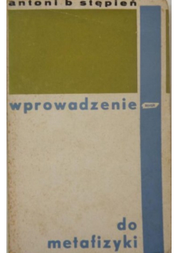 Wprowadzenie do metafizyki