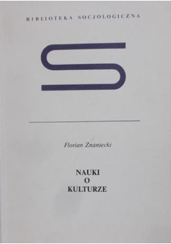 Nauki o kulturze