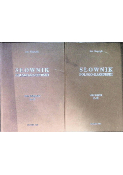 Słownik polsko - kaszubski Tom I do II