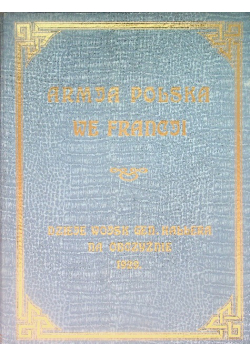 Armja Polska we Francji Dzieje wojsk generała Hallera na obczyźnie 1929 r.