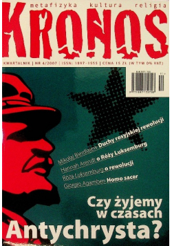 Kronos Mit i przemoc Nr 4 / 09