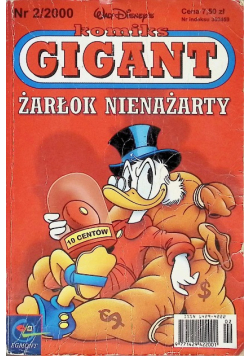 Komiks Gigant Nr 2 / 00 Żarłok nienażarty