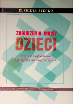 Zaburzenia mowy dzieci