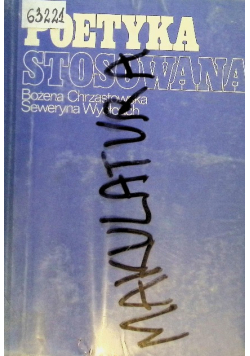 Poetyka stosowana