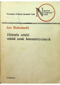 Historia sztuki wśród nauk humanistycznych