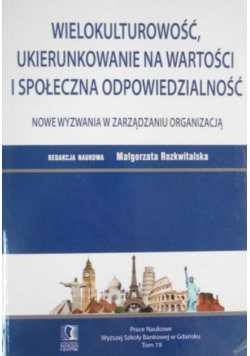 Wielokulturowość ukierunkowanie na wartości i społeczna odpowiedzialność