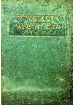 Dwanaście Zasad Wydajności 1926 r.