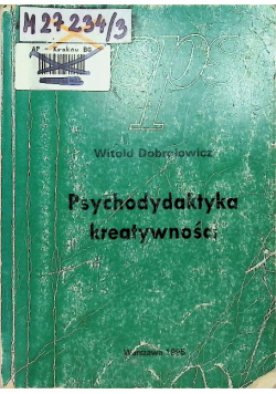 Psychodydaktyka kreatywności