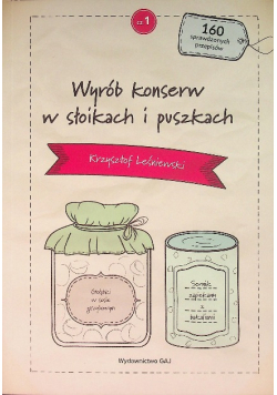 Wyrób konserw w słoikach i puszkach
