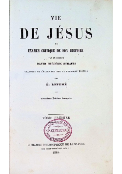 Vie de jesus 1864 r.