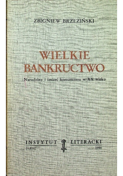 Wielkie Bankructwo