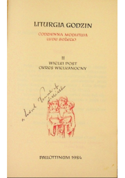 Liturgia Godzin II Wielki Post Okres Wielkanocny